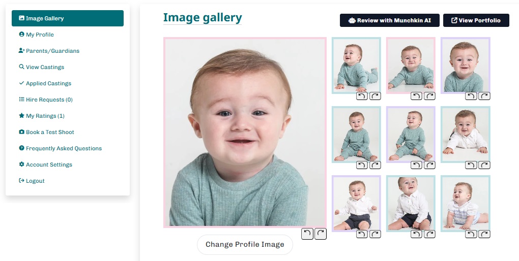 Parent model dashboard